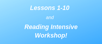 Lessons 1-10/Reading Intensive Workshop logo