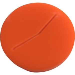 Paper Miniature Base, 25mm, Orange Thumbnail