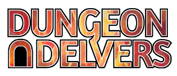 Dungeon Delvers - Adventure Awaits - Party Pack logo