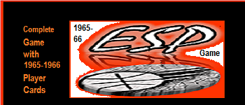 ESP Basketball Game with 1965-66 Player Cards logo