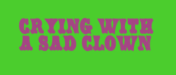 Crying With a Sad Clown logo
