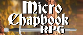 Micro Chapbook RPG: The Board Game logo