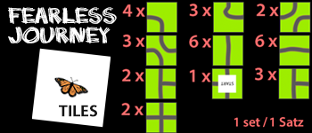 Fearless Journey Path Tiles logo