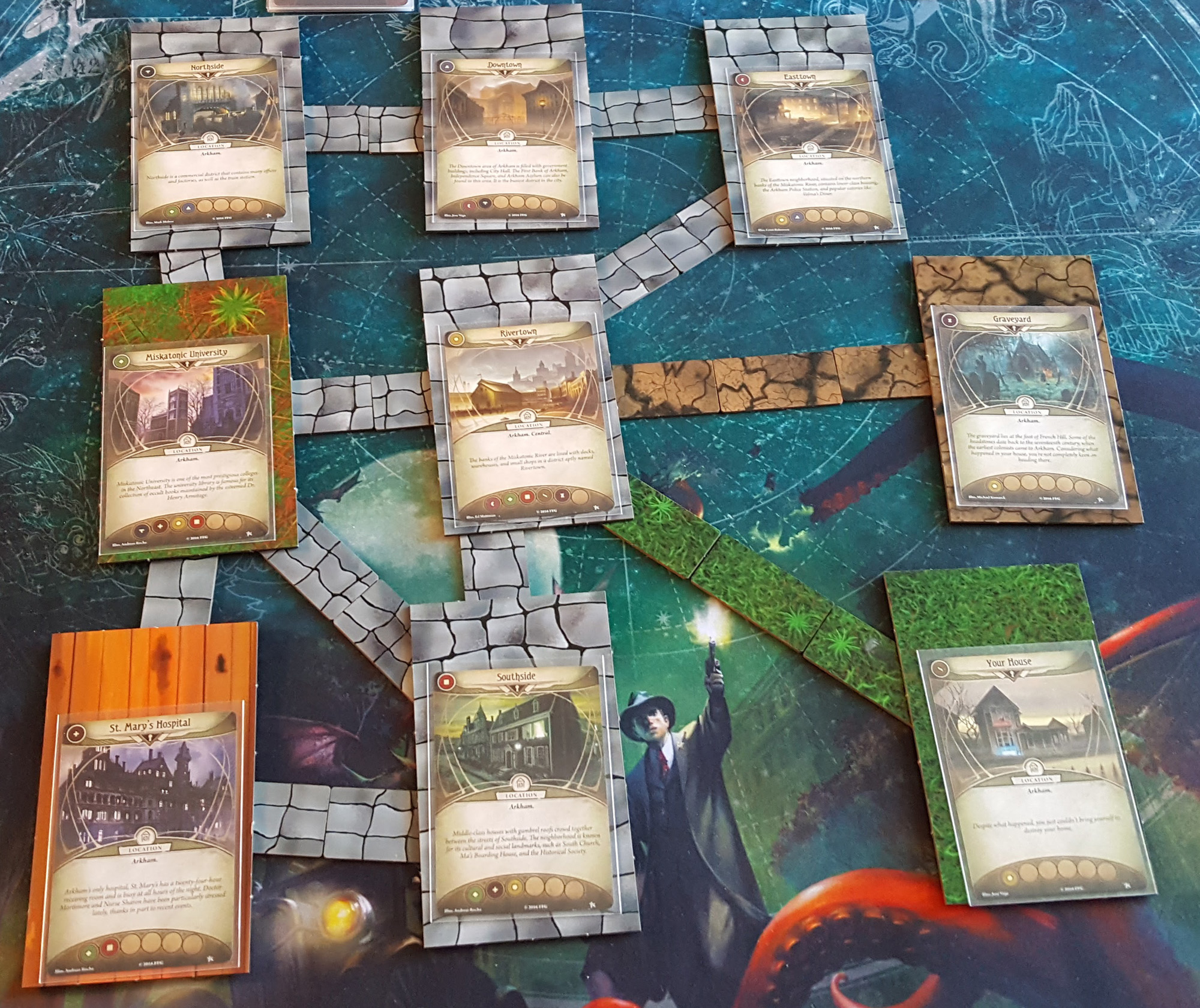 Arkham Horror LCG Paths Set 3 - Stones & Forest w/ STANDS
