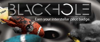 Black Hole Space Pilot logo