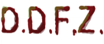 DDFZ (Don't Die From Zombies) logo