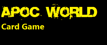 APOC World, Card Game logo