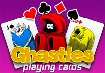 Ghastles Playing Cards advertisement