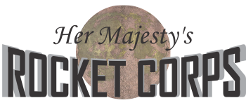 Her Majesty's Rocket Corps logo