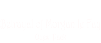 Tales of Arthur: Betrayal of Morgan Le Fay Quest Pack logo