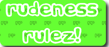 Rudeness Rulez! logo