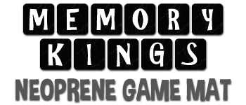 Memory Kings: Neoprene Mat logo