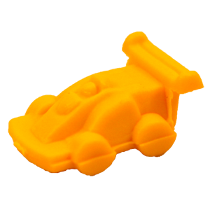 Race Car, Yellow Thumbnail