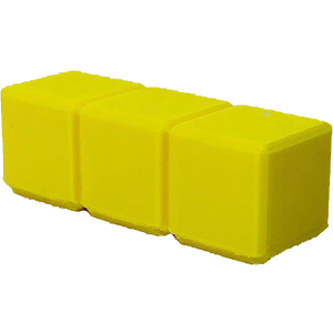 Block 1x3, Yellow Thumbnail