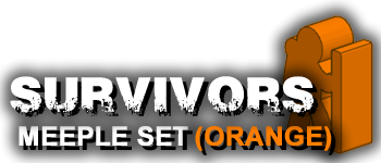 Survivors Meeple Set (Orange) logo