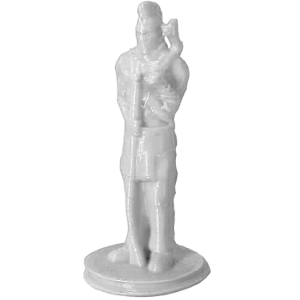 Man, Iroquois, TB15, White Thumbnail