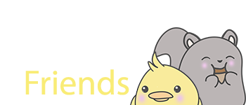 Rainbow Rabbits Friends - Season 1 (Duck & Squirrel) logo