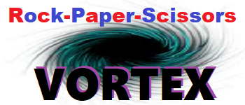 Rock-Paper-Scissors VORTEX Printable logo