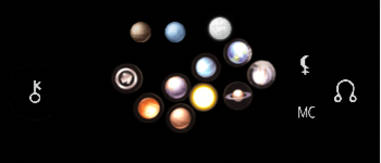 1&rdquo; Planet Chit Set [x 16 Chits] + Printable PDF A4 + US logo