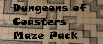 Dungeons of Coasters Maze Pack logo