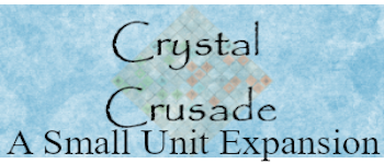 Crystal Crusade A Small Unit Expansion logo