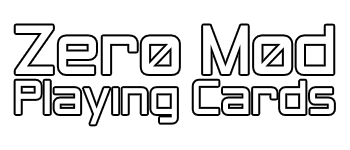 Zero Mod Playing Cards logo