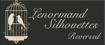 Lenormand Silhouettes Reversed logo