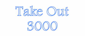 Take Out 3000 logo