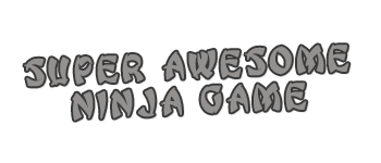Super Awesome Ninja Game logo