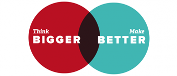 Think Bigger, Make Better logo
