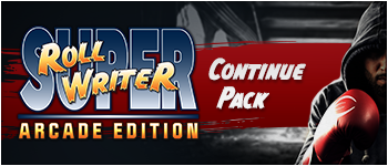 Super Roll Writer: Arcade Edition - Continue Pack logo
