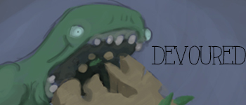 DEVOURED logo