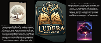 Ludera Games: Wild Words logo
