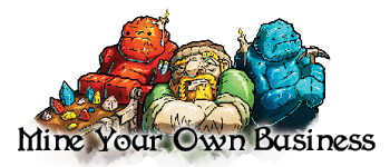 Mine Your Own Business logo