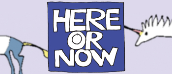Conscious Cartoons - Here or Now - 90 cards logo