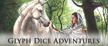 Glyph Dice Adventures logo