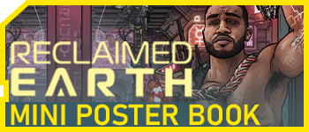 [MINI POSTER BOOK] Reclaimed Earth logo