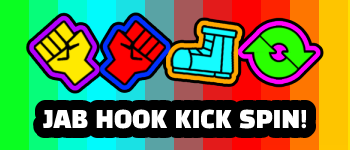 Jab Hook Kick Spin! logo