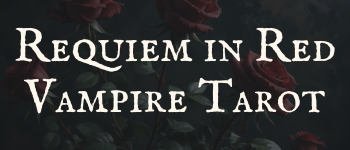 Requiem in Red | A Gothic Vampire Tarot logo