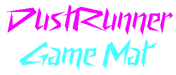 Dustrunner Game Mat logo