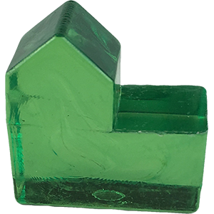 Church, Acrylic, Transparent, Green Thumbnail