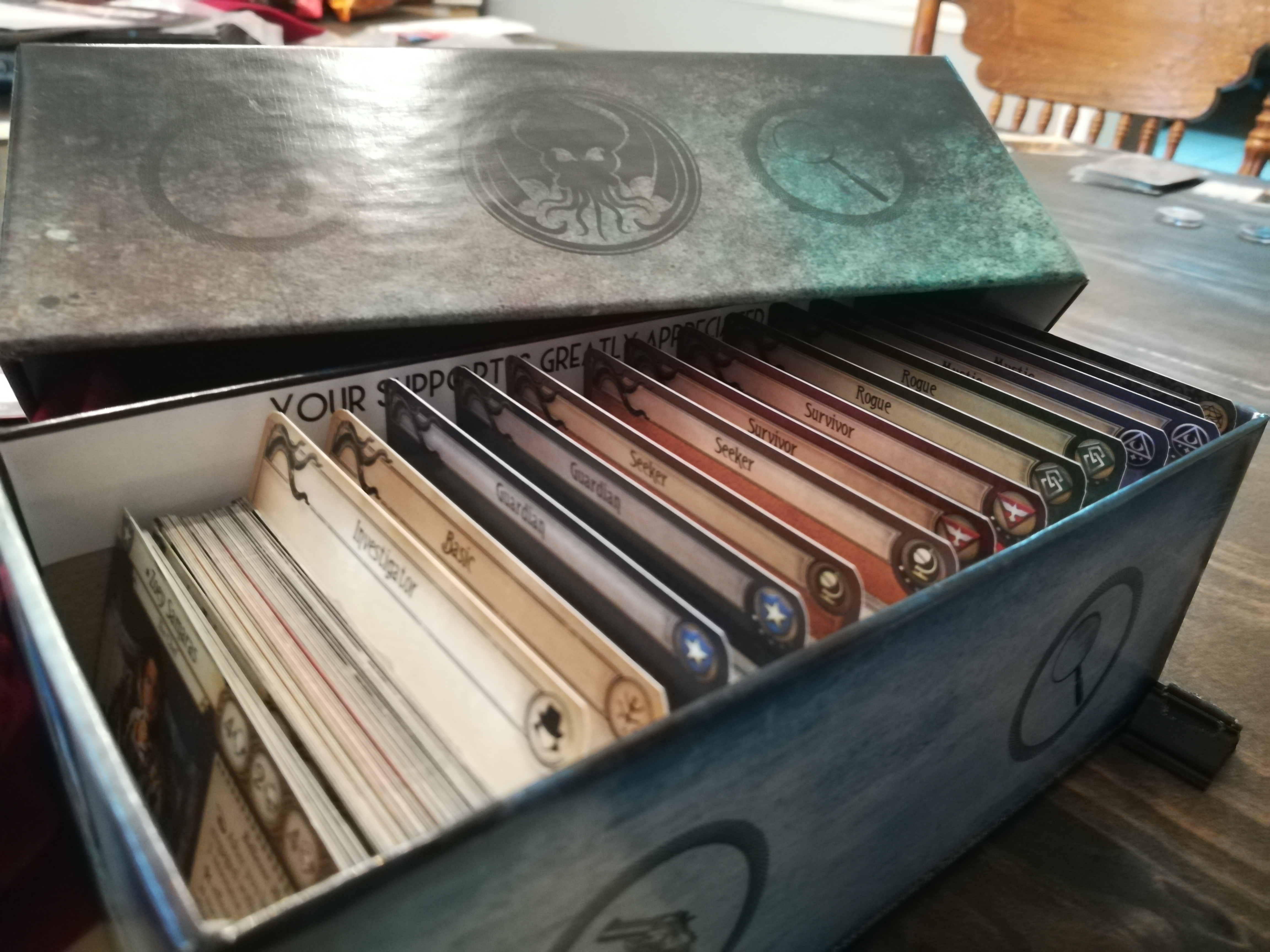 magic booster boxes Arkham Horror LCG Deck Box Dividers main image 1