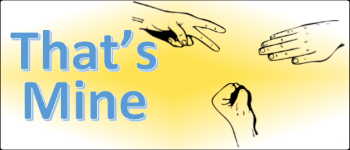 That's Mine logo