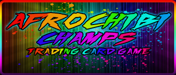Afrochibi Champs TCG Set 1: Afrochibis Assemble- BoosterPack logo