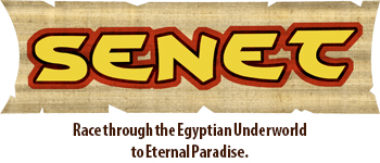 Senet: Journey through the underworld logo