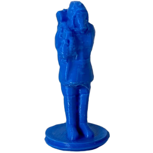 Man, Post Apocalypse, TB15, Blue Thumbnail