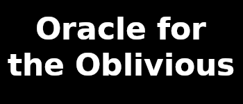 Oracle for the Oblivious logo