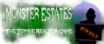 Monster Estates: The Zombie Realtor Game logo