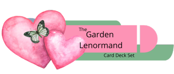 Garden Lenormand Deck | Guidebook | Insert | Box logo