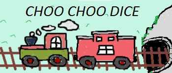 Choo Choo Dice logo